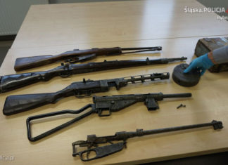 Policja zlikwidowała arsenał broni w Pyskowicach